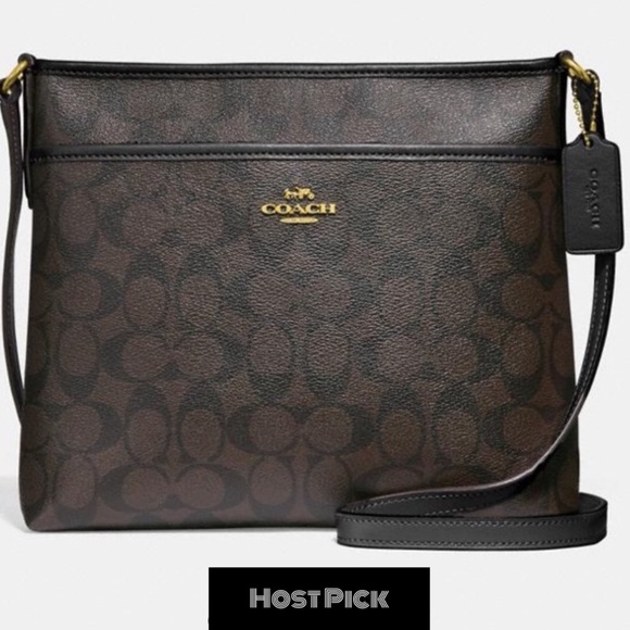 Coach Handbags - Coach Signature coated canvas Crossbody